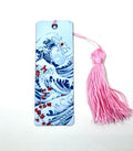 cherry blossom tide bookmark- light pink tassel