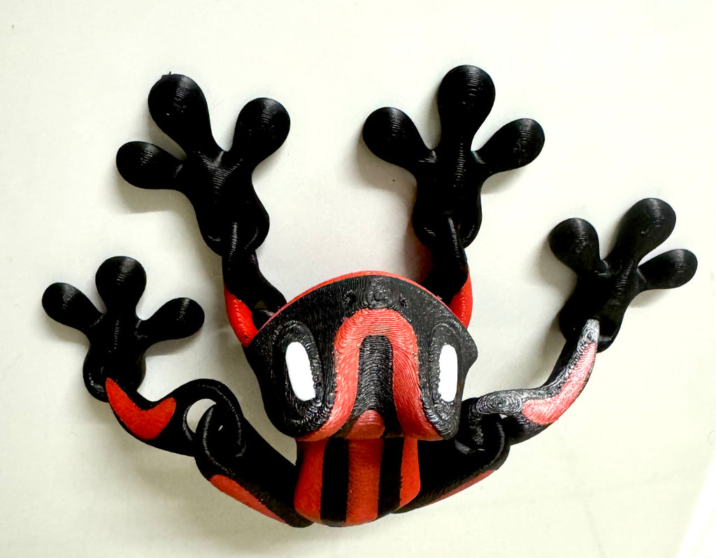Red dart frog